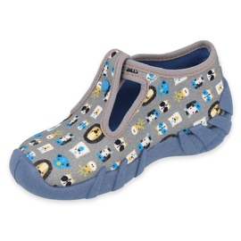 Befado chaussures pour enfants 110P438 bleu gris multicolore 1