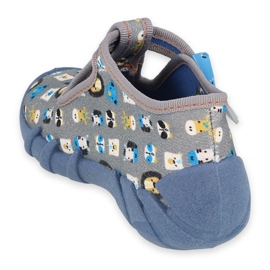 Befado chaussures pour enfants 110P438 bleu gris multicolore 2