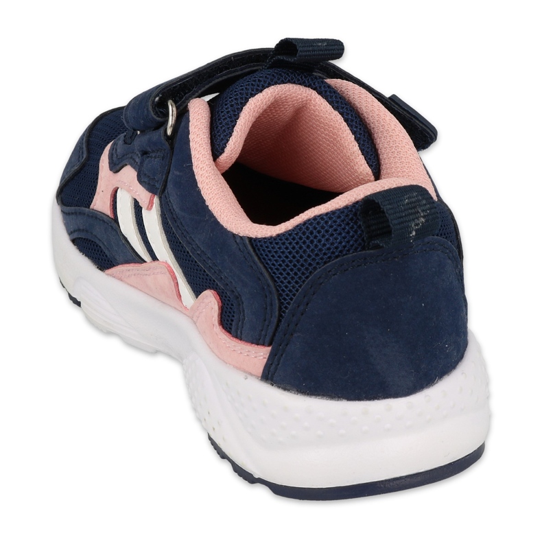 Befado chaussures pour enfants 516P124 bleu marin rose 2