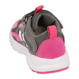 Befado chaussures pour enfants 516P122 rose gris 1 Befado chaussures pour enfants 516P122 rose gris 1