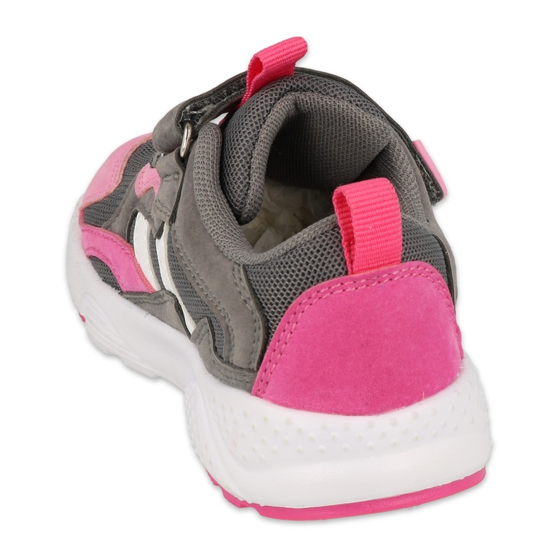 Befado chaussures pour enfants 516P122 rose gris 1