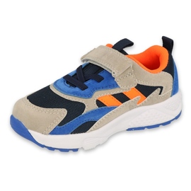 Befado chaussures pour enfants 516P127 beige bleu marine bleu multicolore 1