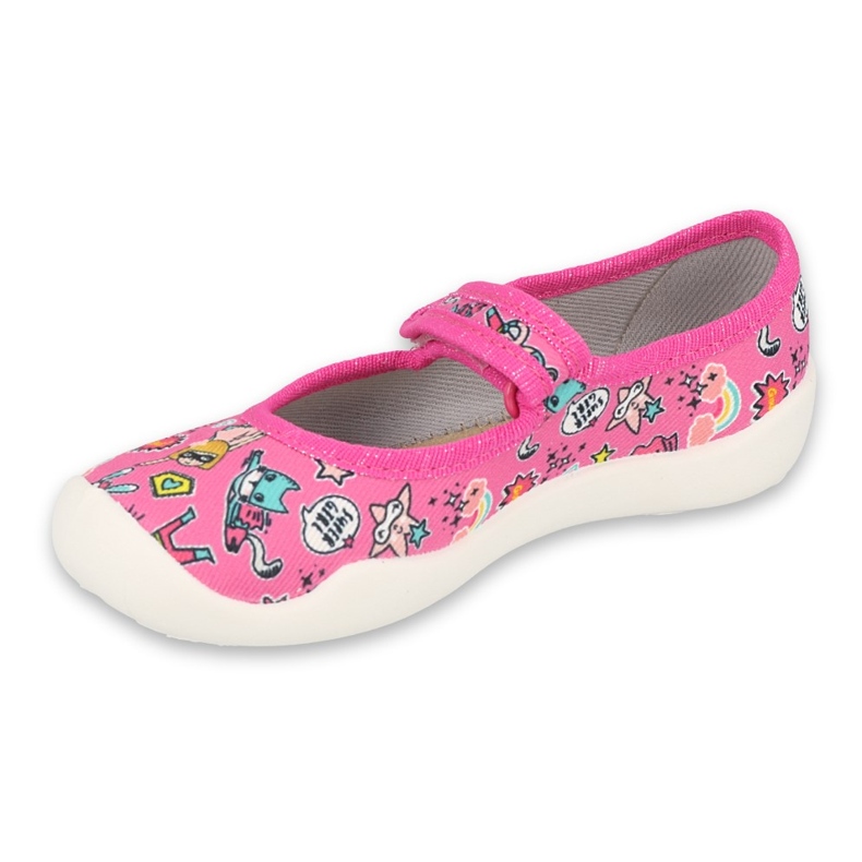 Befado chaussures pour enfants 114X483 rose 1