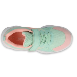 Befado chaussures de jeunesse colorées 516Q120 multicolore vert 1