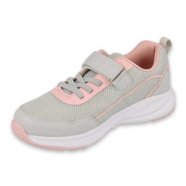 Chaussures pour enfants Befado 516X110 rose gris 1