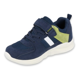 Befado chaussures pour enfants 516Y074 bleu marin vert 1