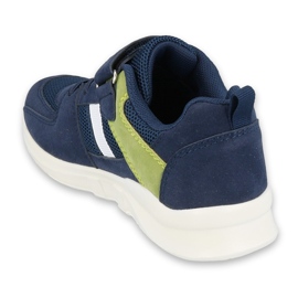 Befado chaussures pour enfants 516Y074 bleu marin vert 2