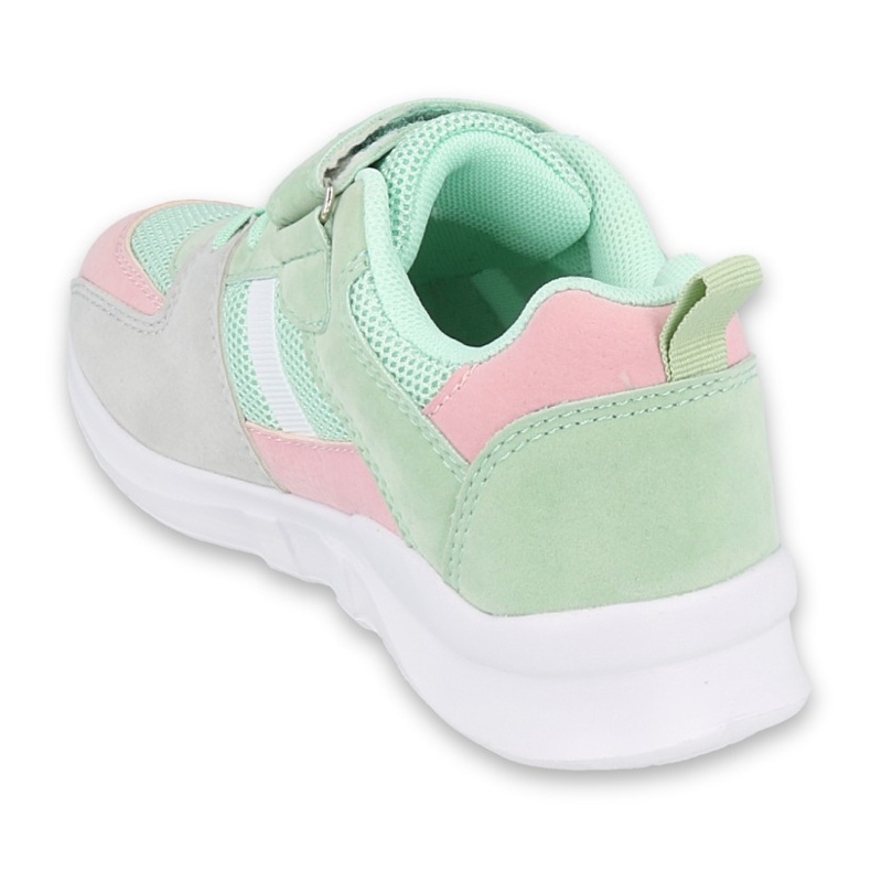 Befado chaussures pour enfants 516X072 rose vert 2
