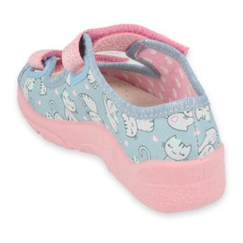 Chaussures enfant Befado 869X167 bleu rose 2