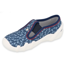 Chaussures pour enfants Befado 290Y236 bleu marine 1