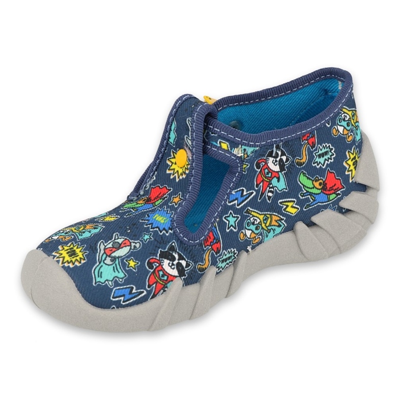 Chaussures pour enfants Befado 110P447 bleu marin multicolore 1