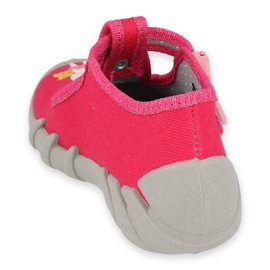 Befado chaussures pour enfants 110P451 Fuchsia rose 2 Befado chaussures pour enfants 110P451 Fuchsia rose 2