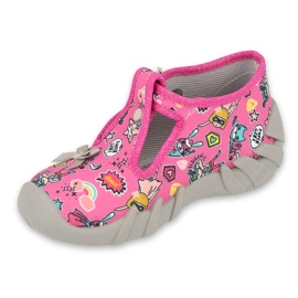 Chaussures enfant Befado 110P457 rose 1