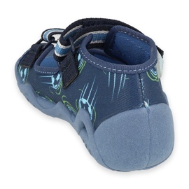 Chaussures enfant Befado jaune 250P100 bleu 2