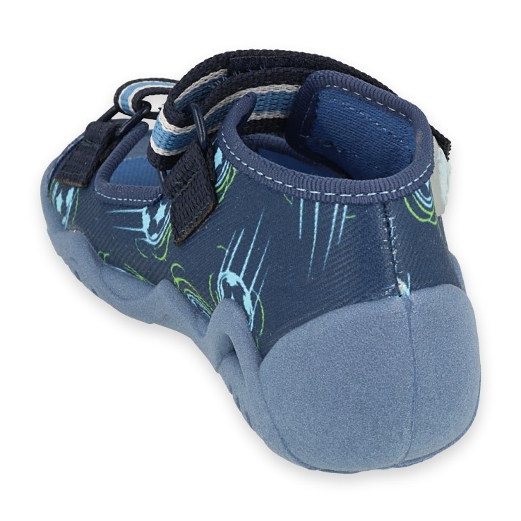 Chaussures enfant Befado jaune 250P100 bleu 2