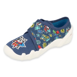 Slippers pour enfants de Befado 273x340 bleu 1 Slippers pour enfants de Befado 273x340 bleu 1