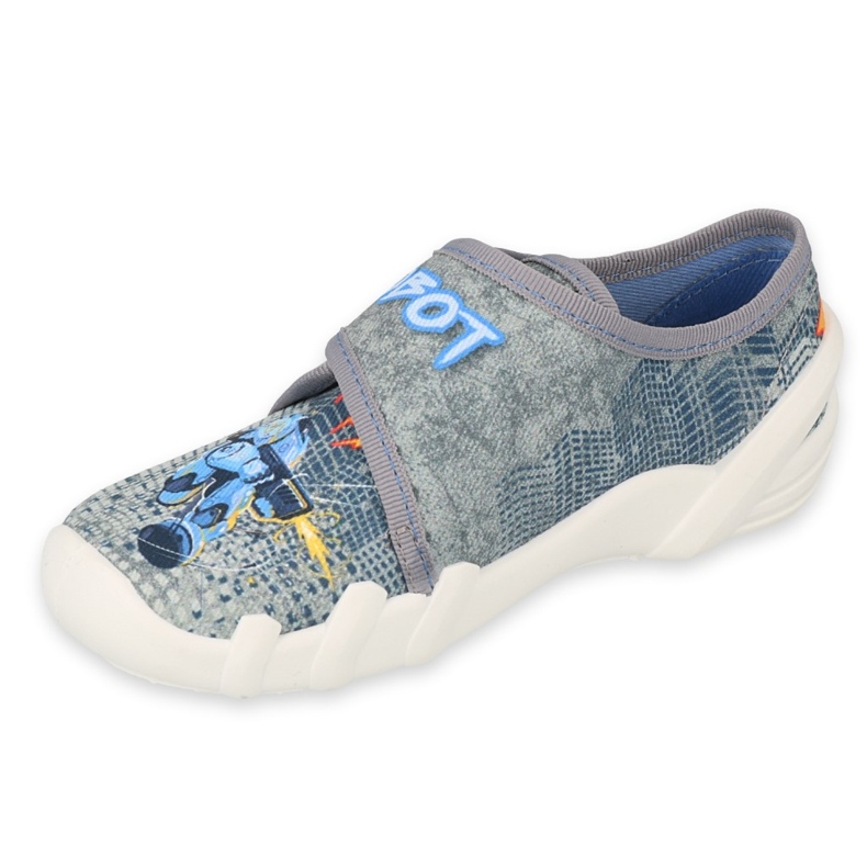 Chaussures enfant Befado 273X336 bleu gris multicolore 1 Chaussures enfant Befado 273X336 bleu gris multicolore 1