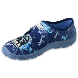 Chaussures pour enfants Befado 974Y435 bleu marin multicolore 2