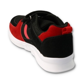 Chaussures pour enfants Befado 516Y132 noir rouge 2