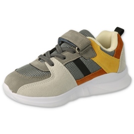 Chaussures pour enfants Befado 516Y131 gris multicolore jaune 2