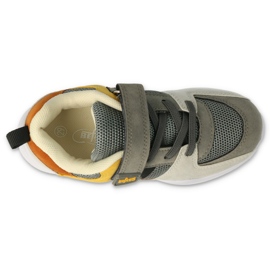 Chaussures pour enfants Befado 516Y131 gris multicolore jaune 1