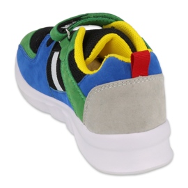 Chaussures enfant Befado 516X133 le noir bleu multicolore vert 2