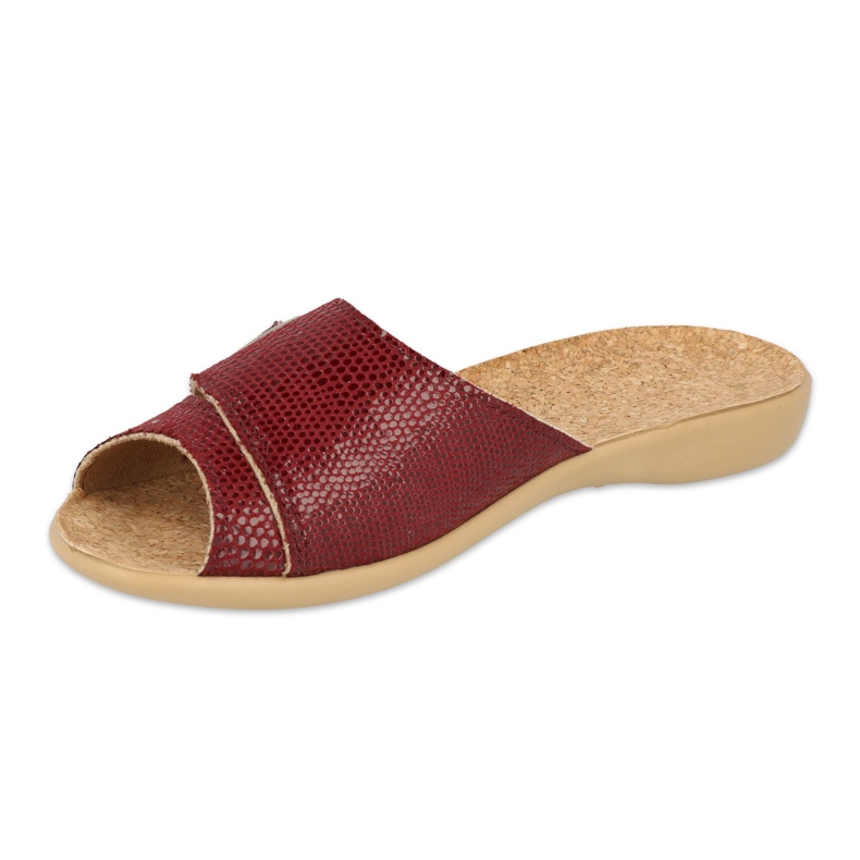 Chaussures femme Befado pu 265D021 brun rouge 1