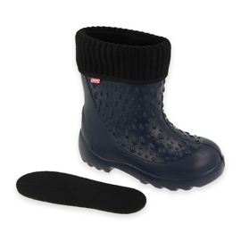 Befado chaussures pour enfants galosh-grenat 162P201 bleu marin 2