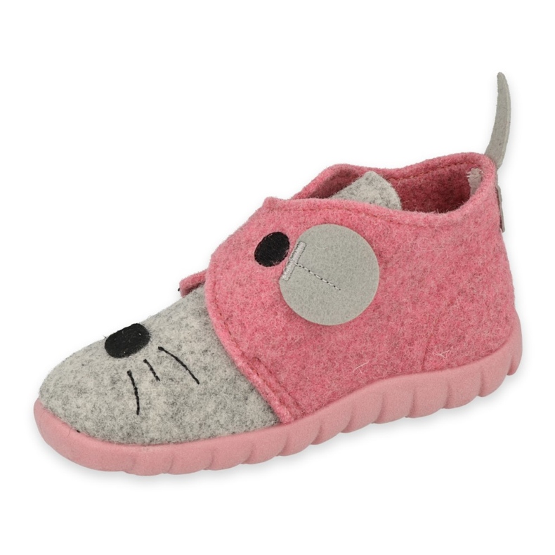 Chaussures enfant Befado 526P104 rose gris 1