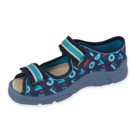 Chaussures enfant Befado 869X165 bleu marine bleu 1