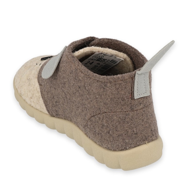 Chaussures enfant Befado 526P106 beige gris 2