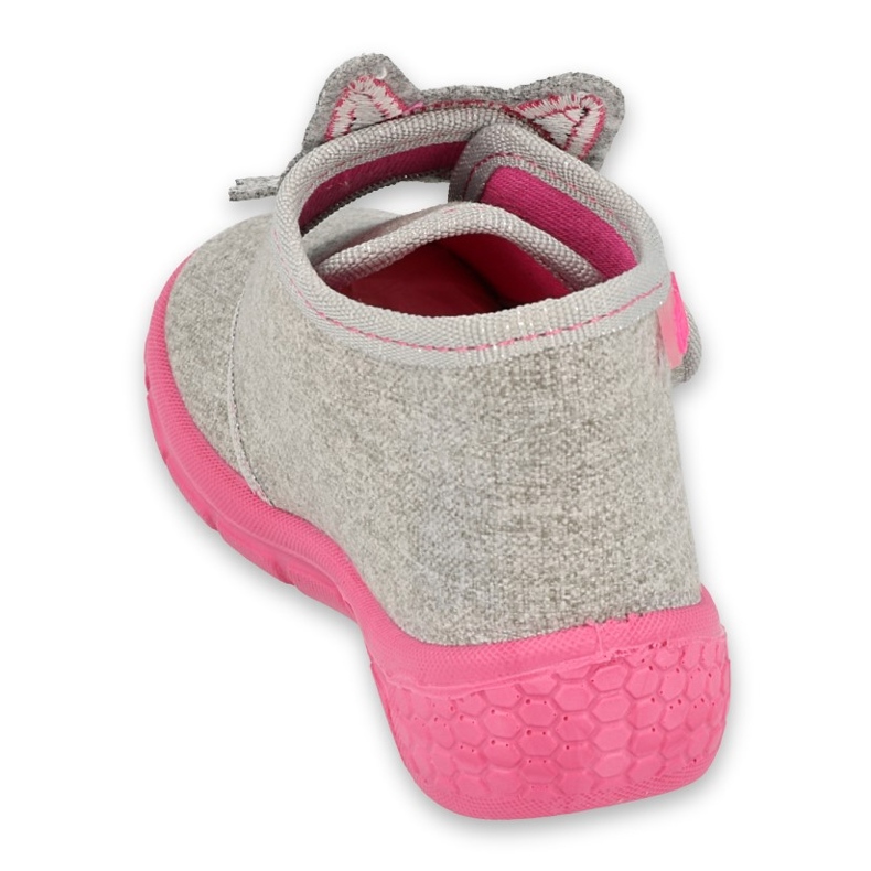 Chaussures enfant Befado 538P053 rose gris 2 Chaussures enfant Befado 538P053 rose gris 2