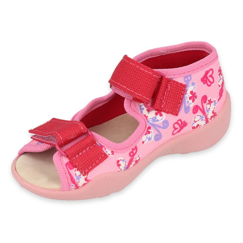Chaussures enfant Befado jaune 342P021 rose 2