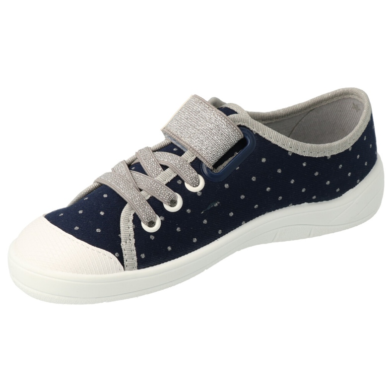 Chaussures pour enfants Befado 251Y180 bleu marine gris 1