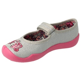 Chaussures enfant Befado 114X464 argent gris 1