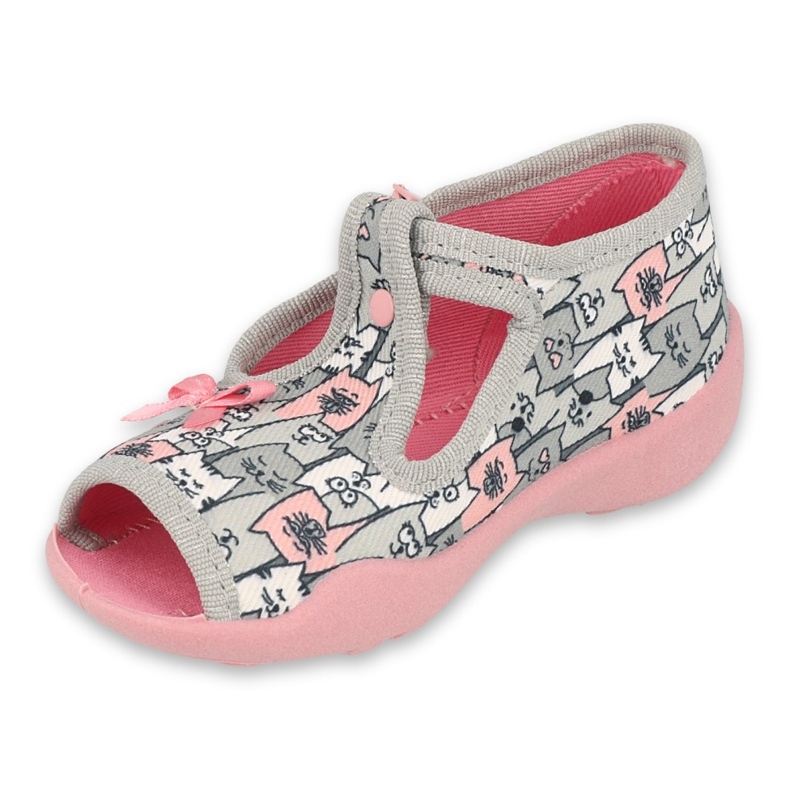 Chaussures pour enfants Befado 213P133 rose gris 1