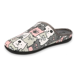 Chaussures femme Befado 155D200 rose gris 2 Chaussures femme Befado 155D200 rose gris 2