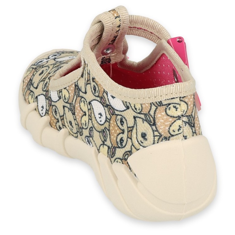 Chaussures pour enfants Befado 110P437 beige brun rose 2 Chaussures pour enfants Befado 110P437 beige brun rose 2