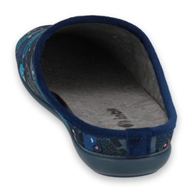 Chaussures femme Befado 155D204 bleu marine bleu gris 2