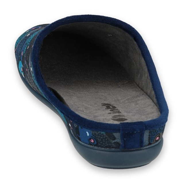 Chaussures femme Befado 155D204 bleu marin bleu gris 2