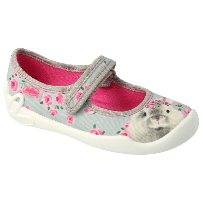 Chaussures pour enfants Befado 114Y458 rose gris 1
