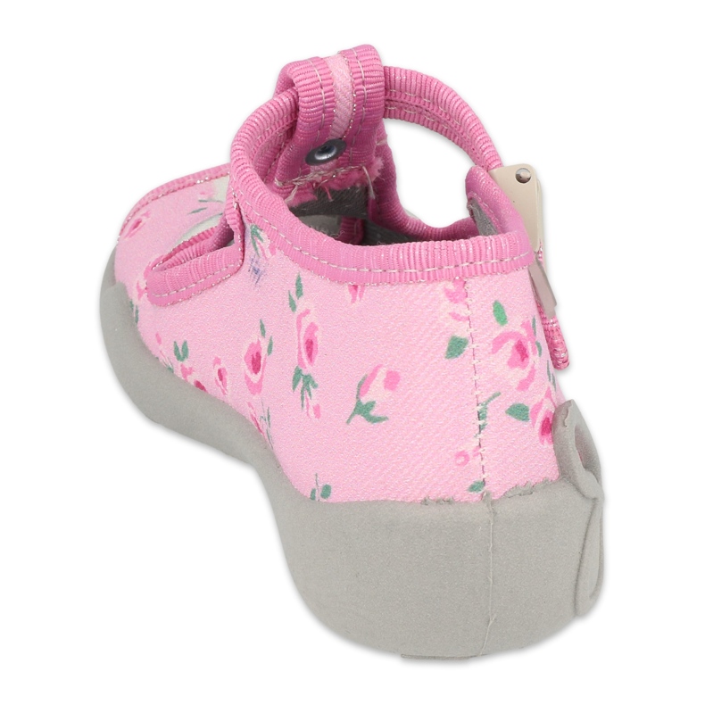 Chaussures enfant Befado 213P130 rose gris 2
