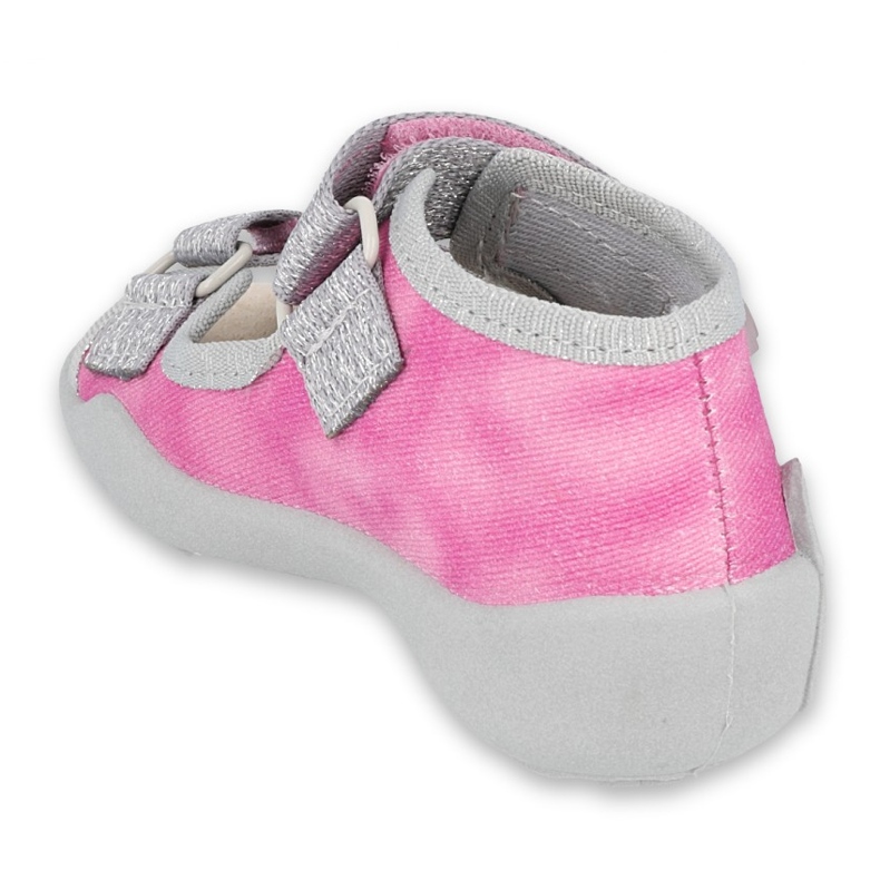Chaussures enfant Befado 342P033 rose argent 2