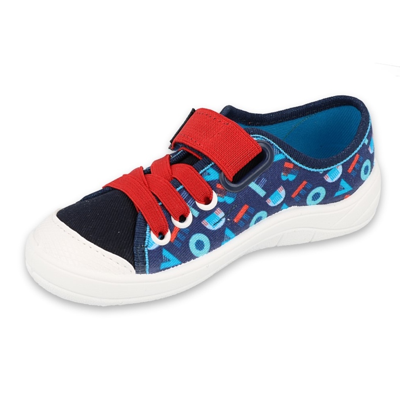 Chaussures enfant Befado 251X173 rouge bleu marine 1