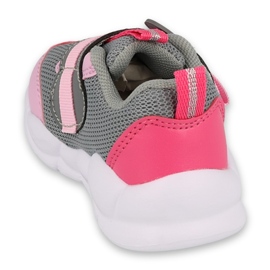 Chaussures enfant Befado 516P091 rose gris 2