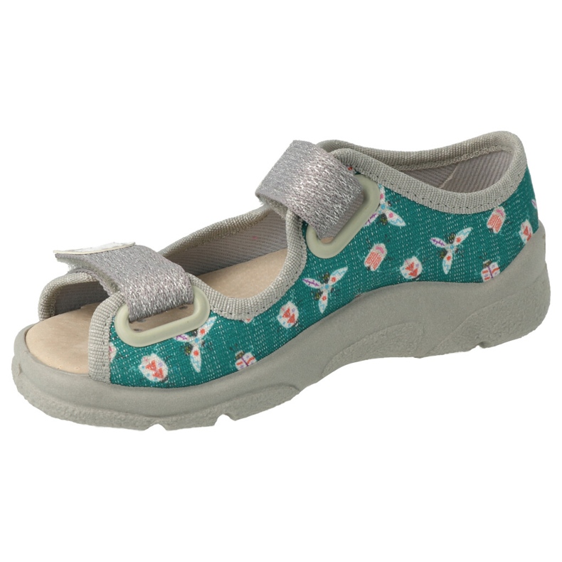 Chaussures enfant Befado 869X166 gris vert 1
