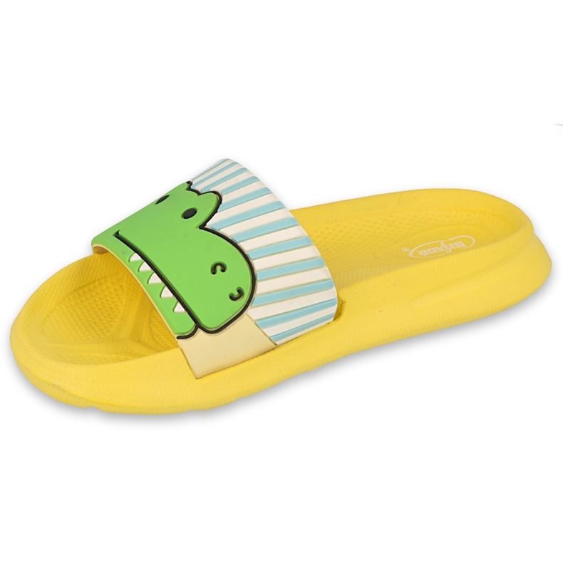 Chaussons mousse enfant Befado - jaune 152X003 vert 1