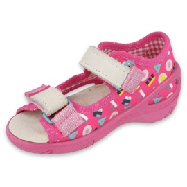 Befado chaussures pour enfants pu 065P153 rose 1