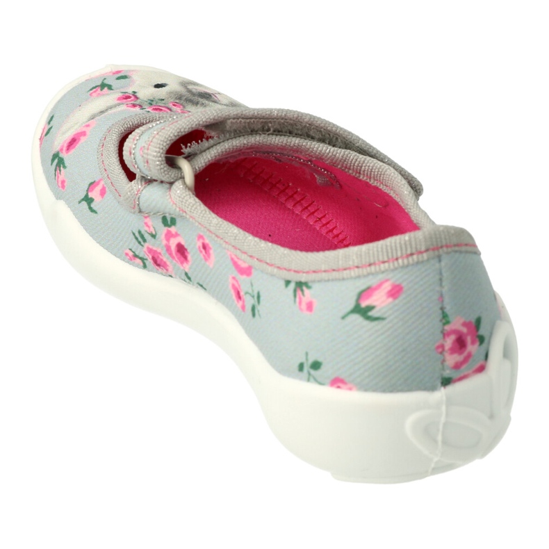 Chaussures enfant Befado 114X458 rose gris 2