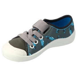Chaussures enfant Befado 251X163 bleu gris 1